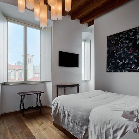 "Camera Con Vista" Bergamo Alta Exteriör bild