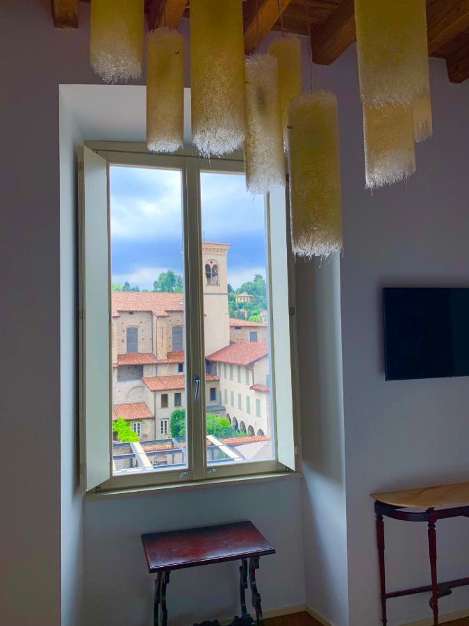 "Camera Con Vista" Bergamo Alta Exteriör bild