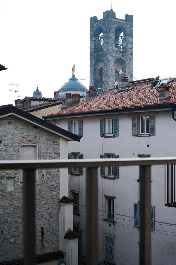 "Camera Con Vista" Bergamo Alta Exteriör bild